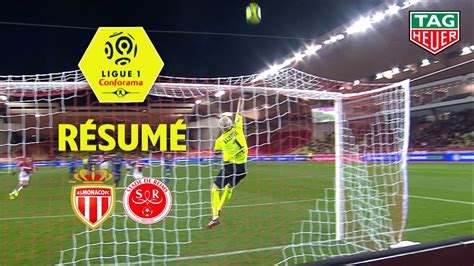 As Monaco Stade De Reims 1 1 Résumé Asm Reims 2019 20 Youtube