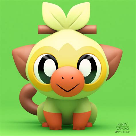 Grookey Pokémon Sword Shield Image by Henry Vargas 2507209