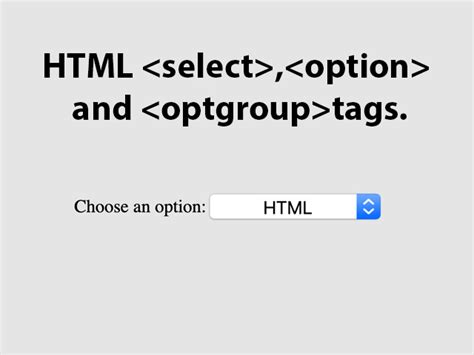 How To Add Image In Select Options In Html W3schools Design Talk