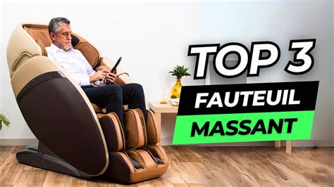 TOP 3 Meilleur Fauteuil Massant 2024 YouTube