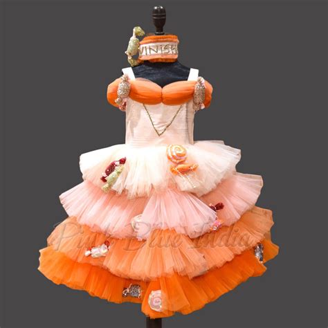 Candy Themed Costume Lollipop Birthday Party Dress