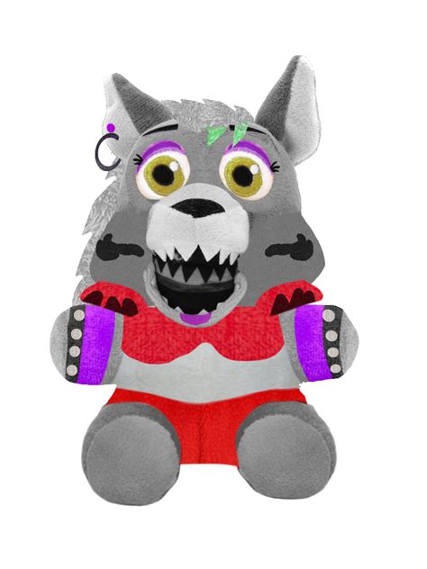 Fnaf Roxanne Wolf Plush Edit By Wolfiewolfpro On Deviantart