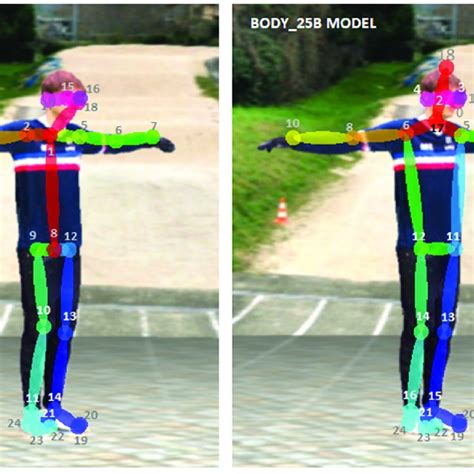 The Experimental Body B Openpose Model Is More Accurate Than The