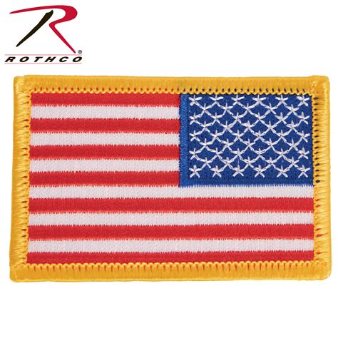 Reverse Us Flag Patch Usa Rwb Military Outlet