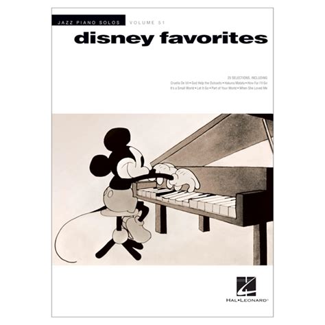 Disney Favorites Jazz Piano Solos Series Vol Disney Favorites Jazz