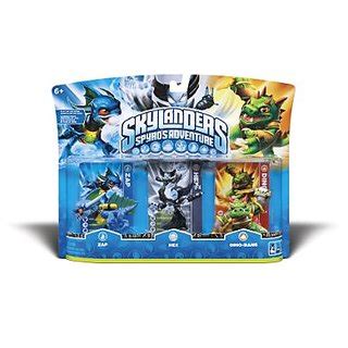 Buy Skylanders Spyro S Adventure Triple Character Pack Zap Hex