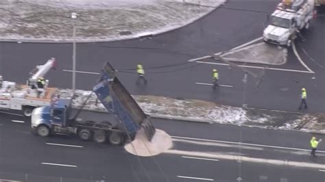 Route 3 Reopens After Salt Truck Crash Shut Down NJ Highway – NBC New York