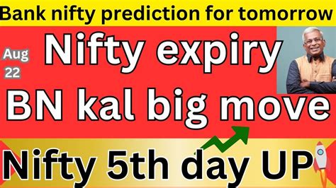 Bank Nifty Prediction For Tomorrow Stock Market Prediction For