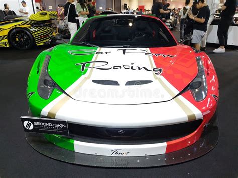 Ferrari 458 Gt3 At Manila Auto Salon In Pasay Philippines Editorial