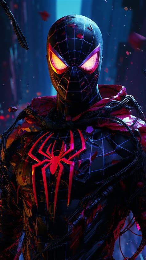 🔥 Free Download Miles Morales Spiderman 4k Phone Wallpaper Spider ...