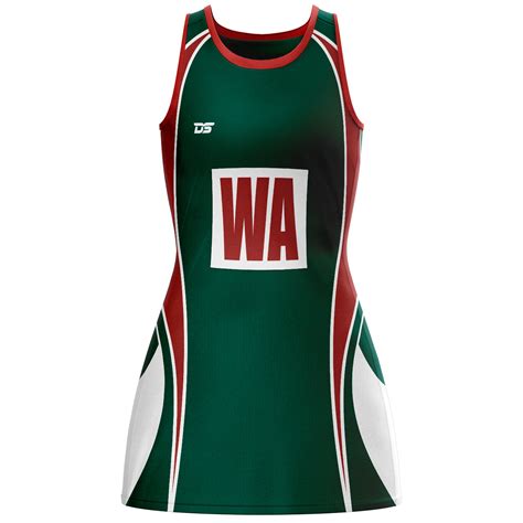 Custom Netball Dress Design 9 Dawson Sports