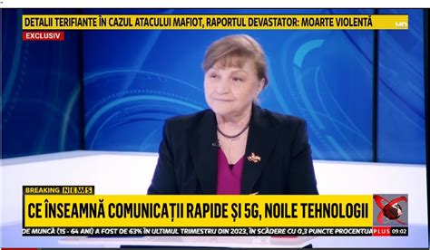 Invitați în studioul tv Realitatea Plus Doina Banciu și Dumitru