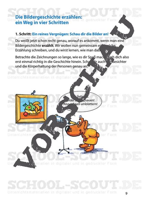 Bildergeschichte Aufsatz 4 5 Klasse