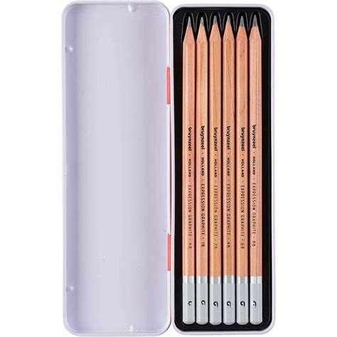 Bruynzeel Graphite Pencils Set 6 lı Dereceli Kalem Seti