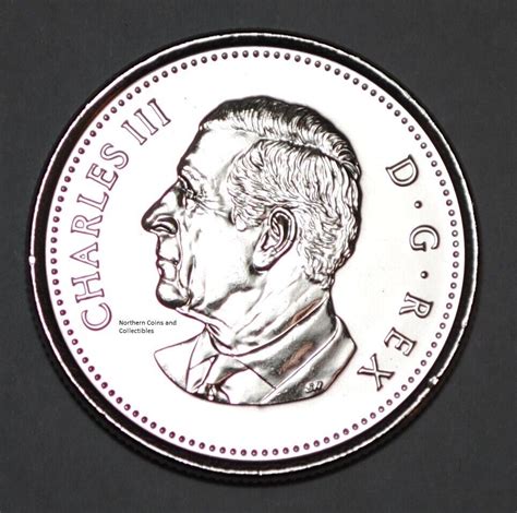 Canada 2023 50 Cents UNC From Roll BU Canadian Half Dollar King