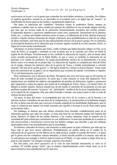 Historia De La Pedagogia Pdf