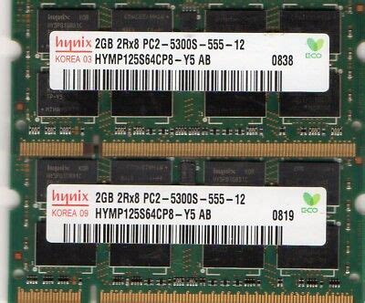 New 4GB 2x 2GB Kit Sony Vaio VGN FZ FW Series DDR2 Laptop Notebook