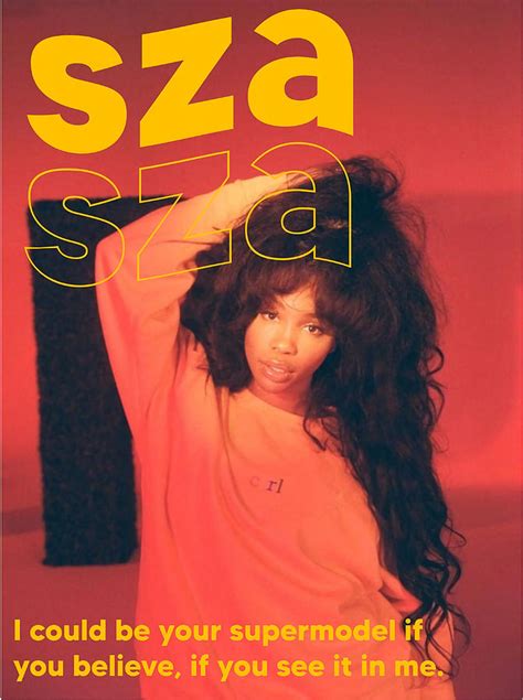 Sza Collage Poster Painting By Chelsea Beth Pixels