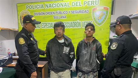 Sullana Presuntos Extorsionadores Son Enviados Al Penal EDICION CORREO