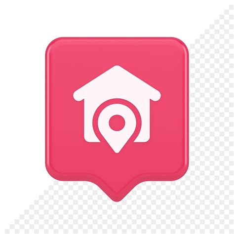 Emplacement De La Maison Gps Itin Raire Bouton Distance Navigation