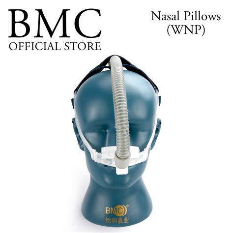 BMC WNP Nasal Pillows Mask Packaing S M L 3 Size Silicon Pad CPAP