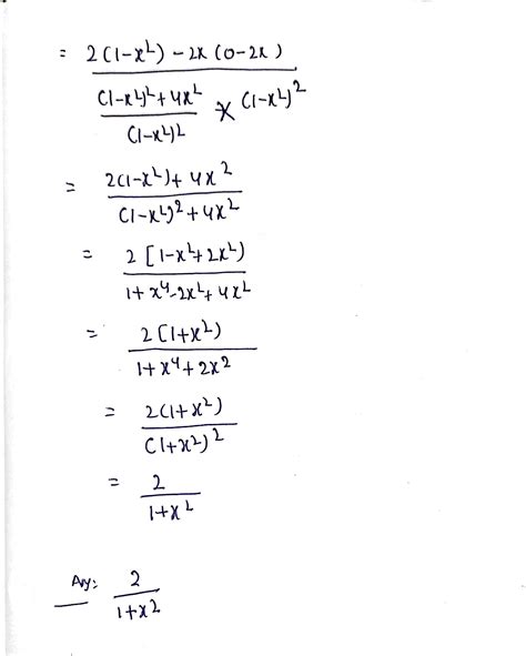 Solved TRIGONOMETRIC FUNCTIONS Differentiate The Following And