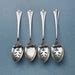 Oneida Community Stainless Royal Flute Pattern Set Of Oval Serving