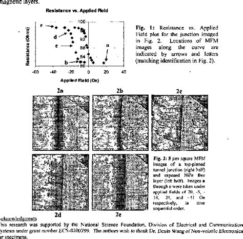 Figure From Simultaneous Magnetic Force Microscopy And