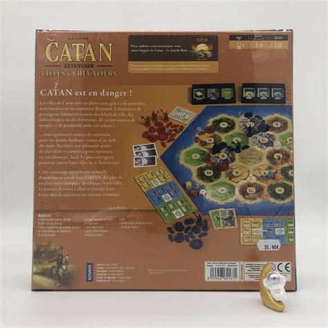 Catan Villes et Chevaliers Extension jeux de société