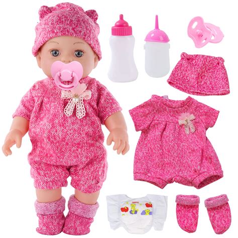 Buy 12 Inch Baby Doll With Clothes And Accessories Reborn Alive Baby