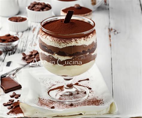 TIRAMISù CREMA AL CIOCCOLATO e nutella dolce al cucchiaio