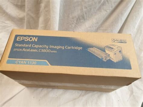 Original Epson C3800 Toner Cyan 1130 S051130 AcuLaser Neuf