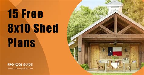 8x10 Lean To Garden Shed Plans Blueprints Storage 08 Right, 40% OFF