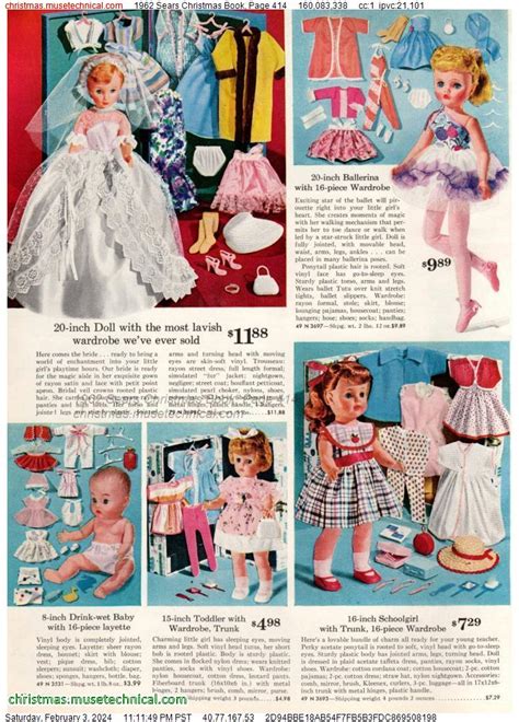 1962 Sears Christmas Book Page 414 Catalogs And Wishbooks