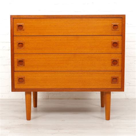 Vintage Danish Teak Chest Of Drawers 253482