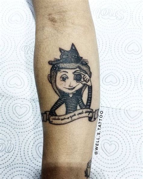 Share More Than Small Coraline Tattoos Best In Cdgdbentre