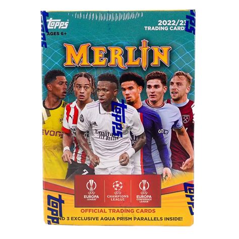 Topps Uefa Club Competitions Merlin Chrome Soccer Pack