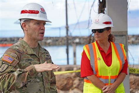 Dvids Images Usace Briefs Sen Schatz On Hawaii Wildfire Recovery