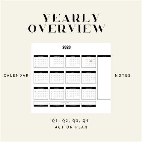 2023 Monthly Excel Calendar Monthly Planner Template - Etsy