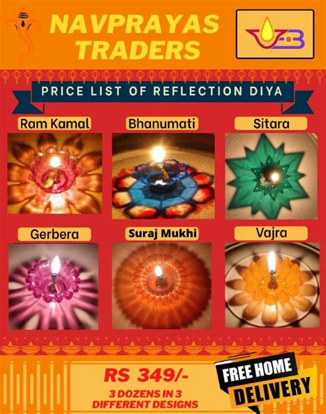 Multi Color Reflection Round Shape Plastic Diya Panti For Diwali