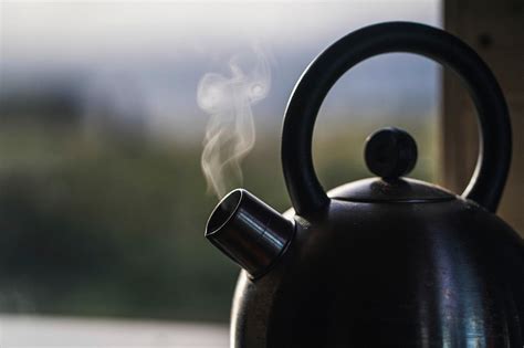 Boiling Water In A Kettle Free Stock Photo 1233506