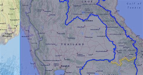 Laos-Cambodia border political map : Scribble Maps