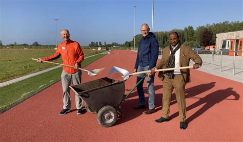 Aftellen Naar De Opening Van Atletiekpark Altena Oplevering Is Half