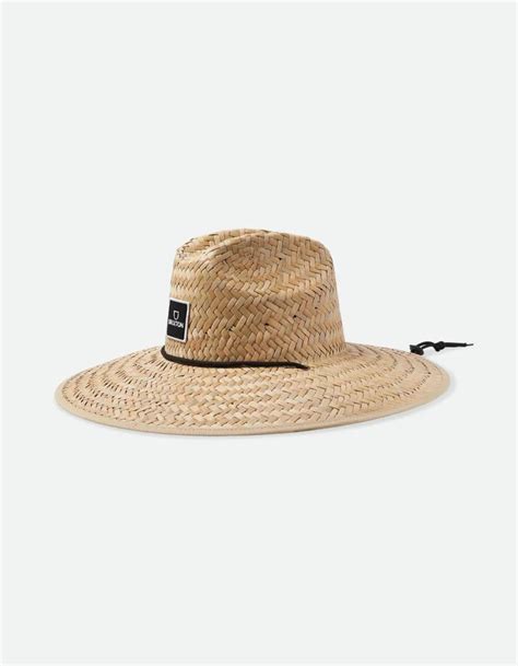 Brixton Alpha Square Lifeguard Straw Hat Tan Tillys