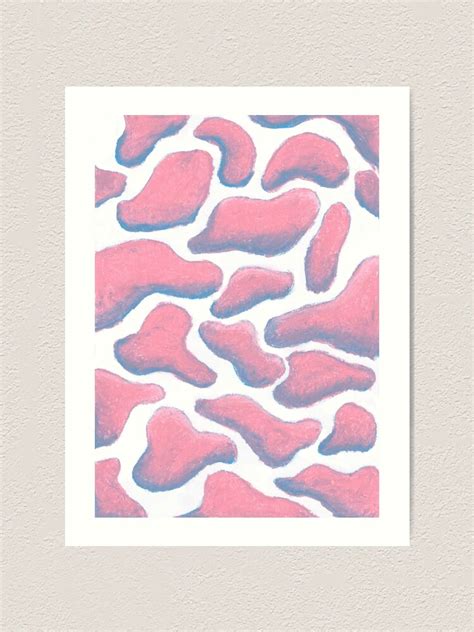 Colorful Blobs Art Print By Fluffybananas Redbubble