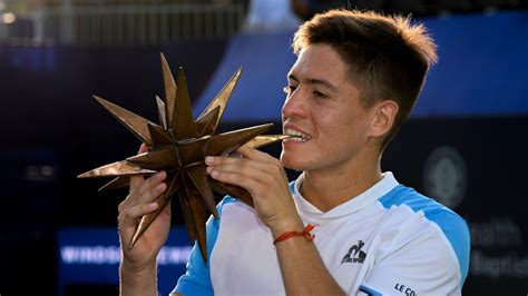 Tennis Sebastian Baez Remporte L ATP 250 De Winston Salem Contre Jiri