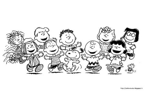 Peanuts Disegno Colorare Snoopy Affiche