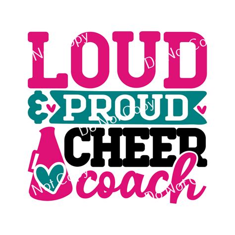 Colorsplash Ultra Loud And Proud Cheer Coach Cf