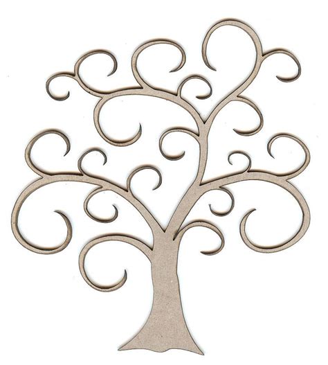 Swirly Tree Clipart Clip Art Library