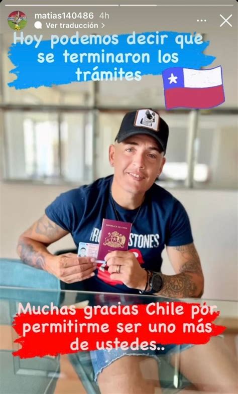 Otro Argentino Que Se Nacionalizó Para Defender Los Colores De Chile